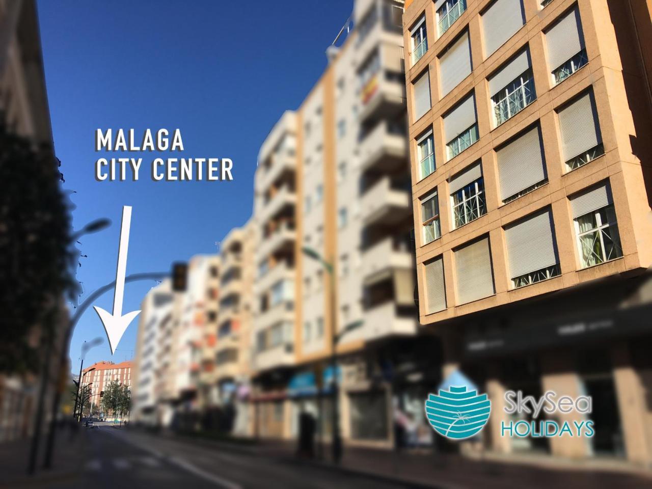 Ferienwohnung Skysea Holidays Malaga Alameda Exterior foto