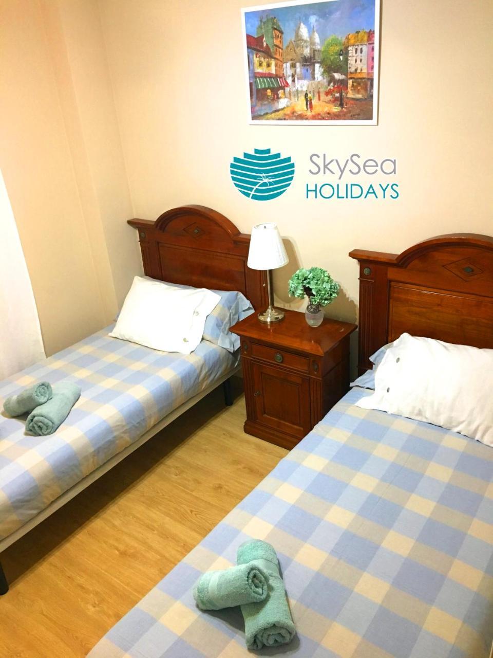 Ferienwohnung Skysea Holidays Malaga Alameda Exterior foto